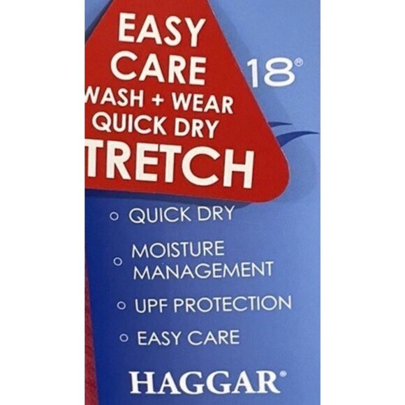 3 Haggar Cool 18 Tec Mens Polo Shirts Bundle XL Quick Dry Stretch Comfort - Picture 7 of 10